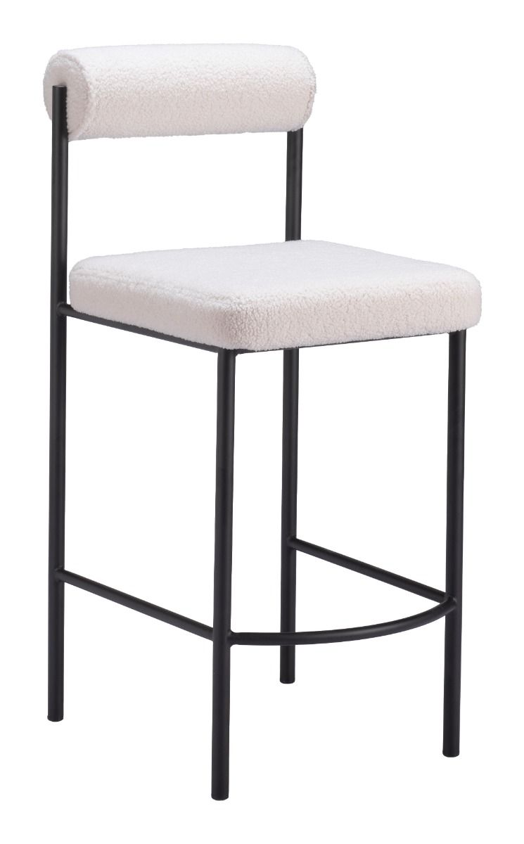 white counter stool