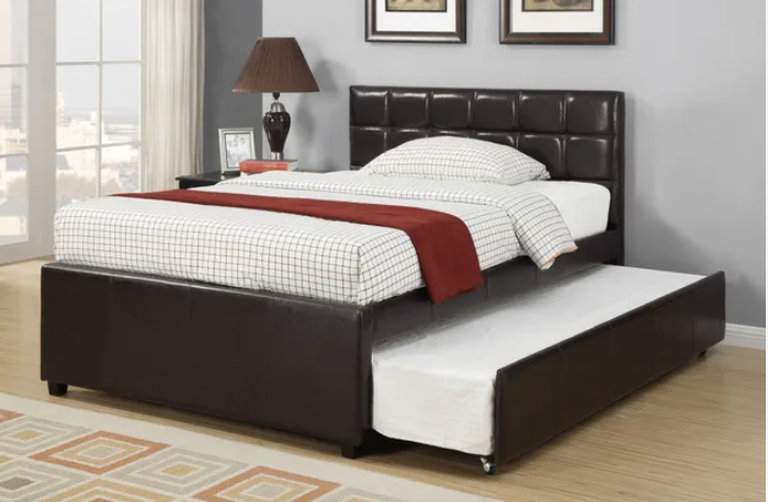 Espresso single bed