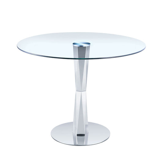 silver dining table