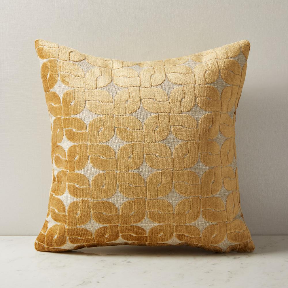 gold pillow