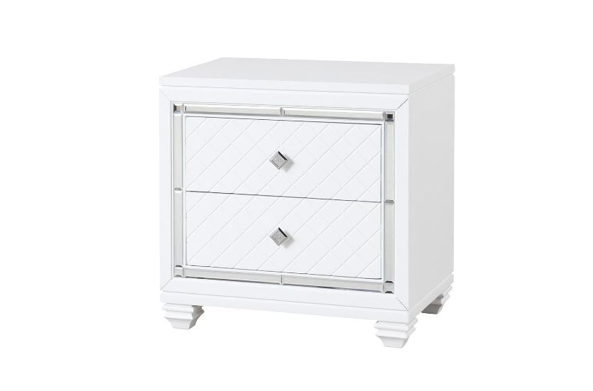 white nightstand