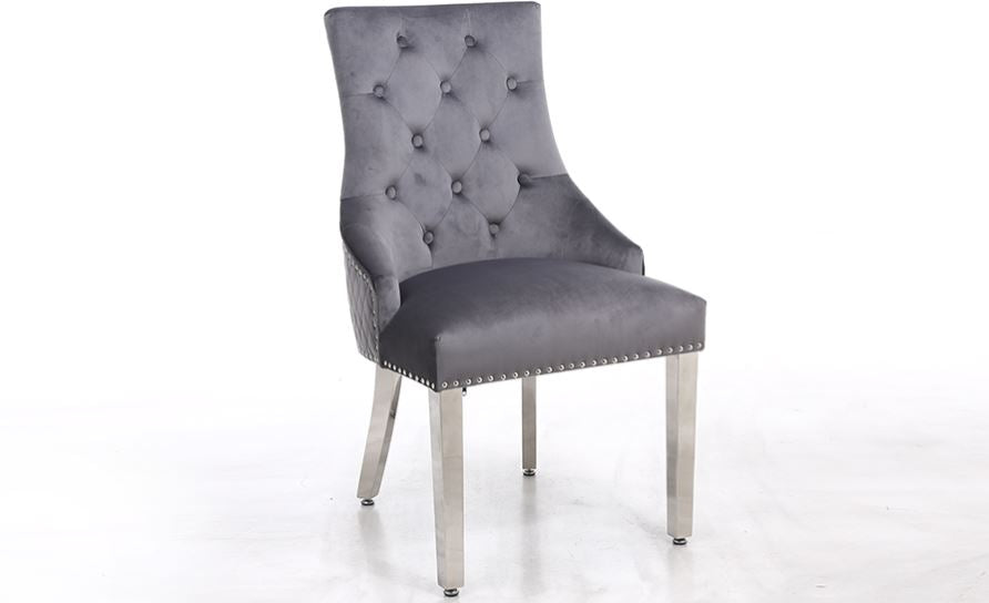 grey dining chairs