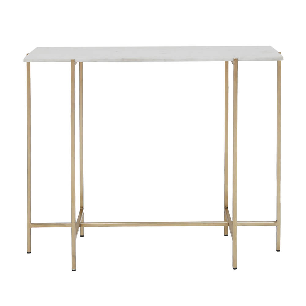 marble console table