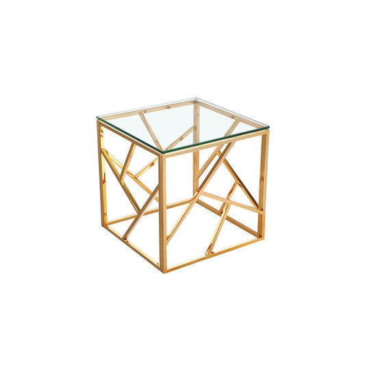 golden side table