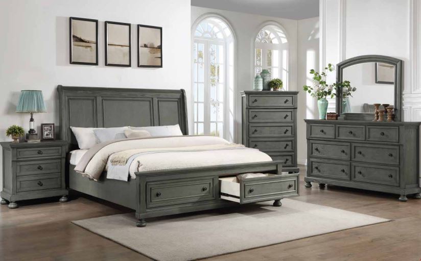 grey bedroom set