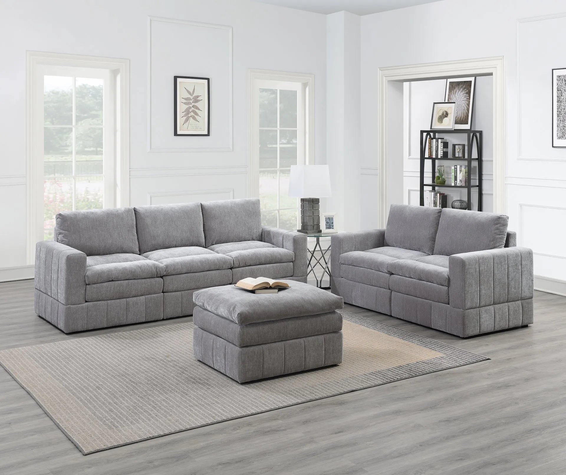 grey sofa set