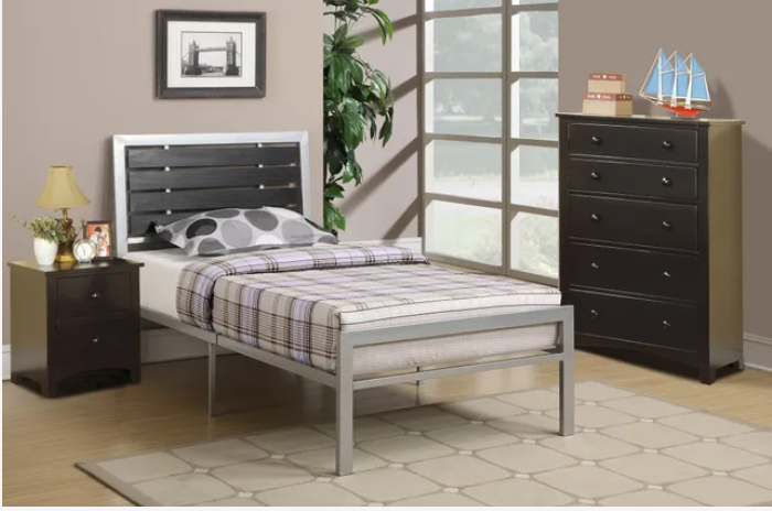 silver bedroom set