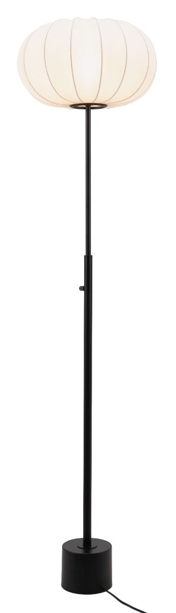 steel floor lamp