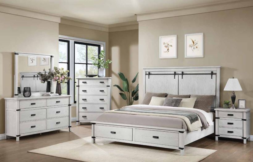 white bedroom set