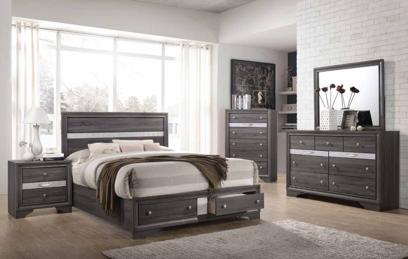 grey bedroom set