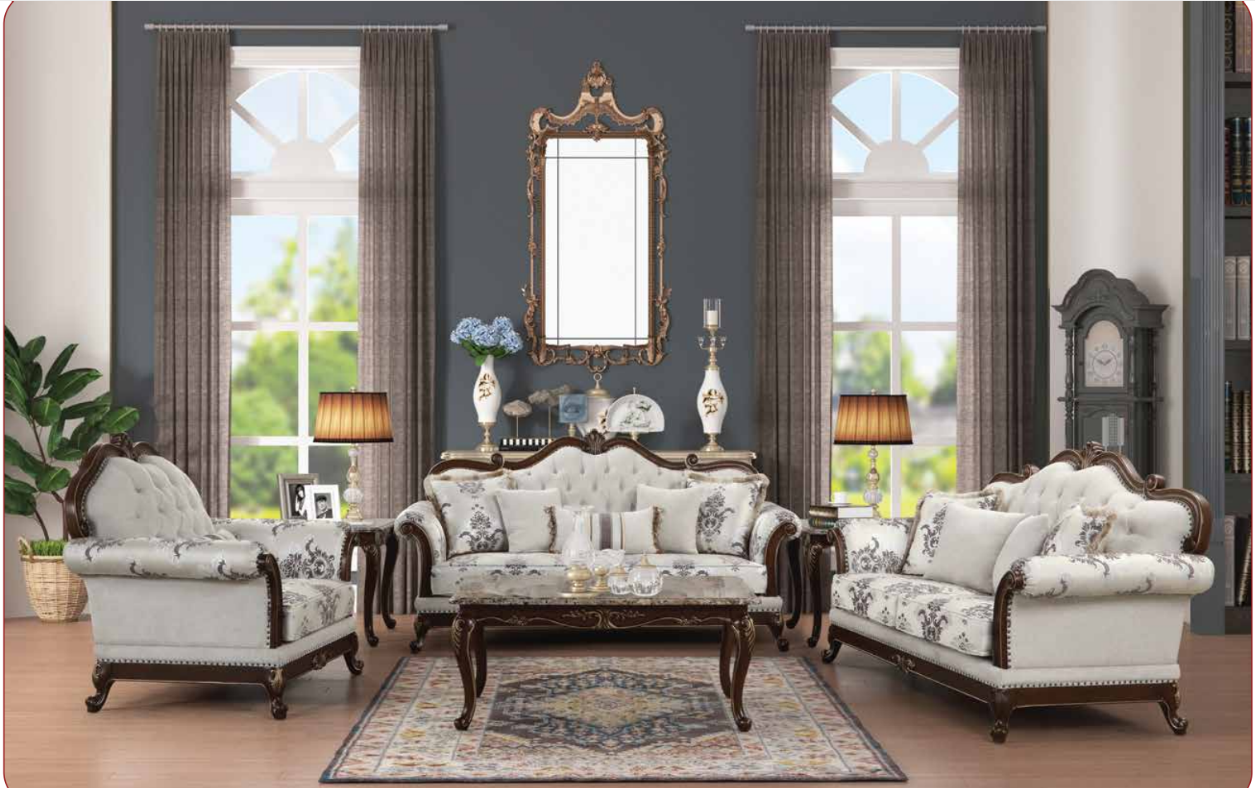 beige premium sofa set