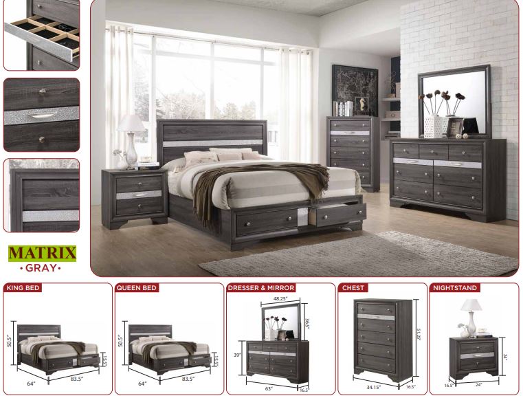 modern bedroom set