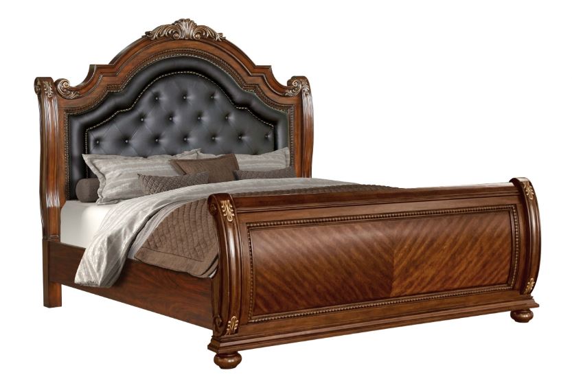 cherry platform bed