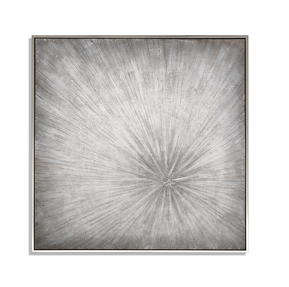 silver wall frame