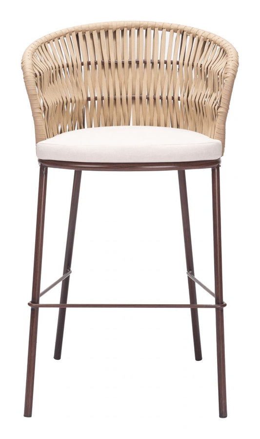 beige bar stool