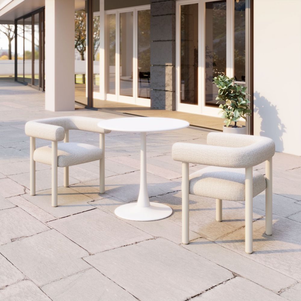 luxury outdoor dining chair