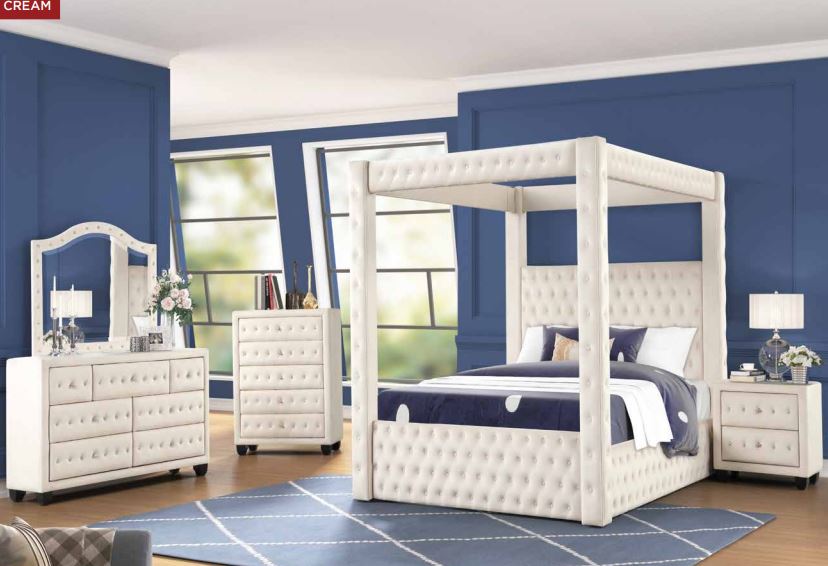 beige bedroom set