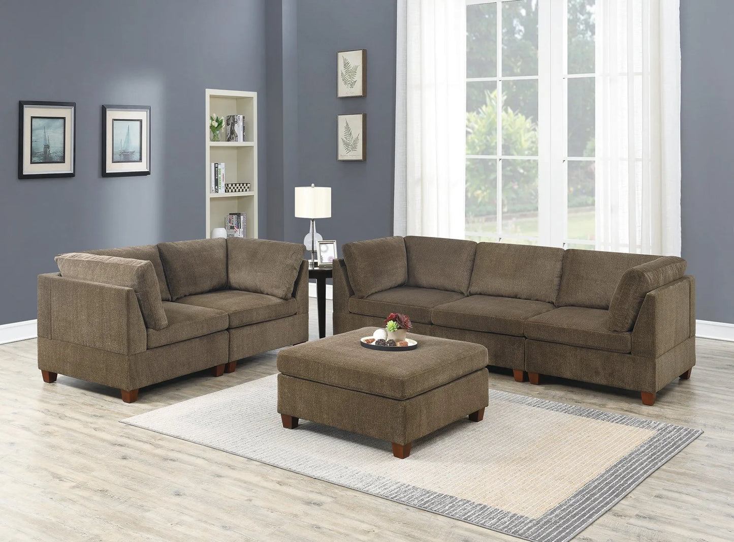 tan sofa set