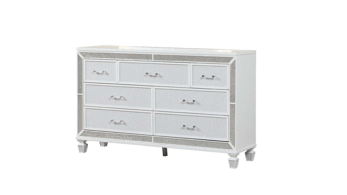 white dresser