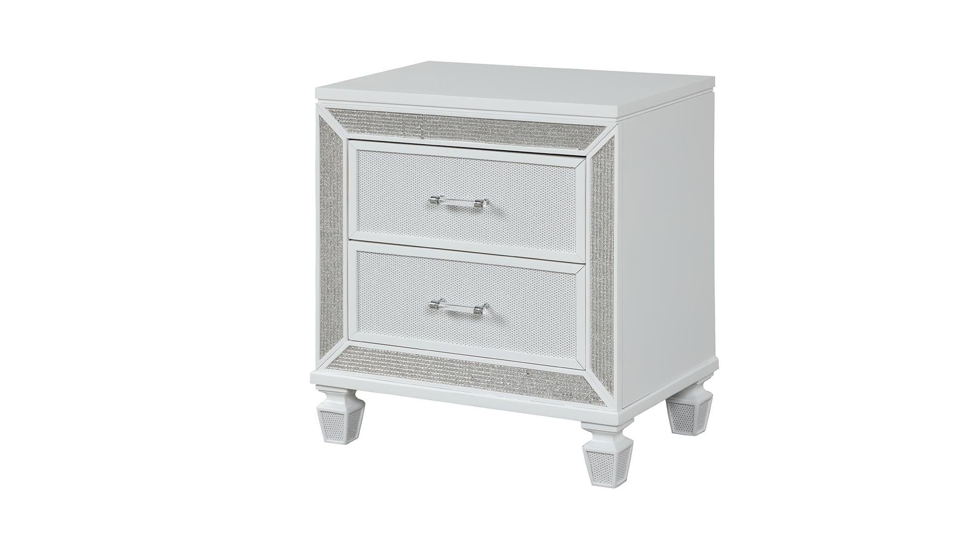 white nightstand