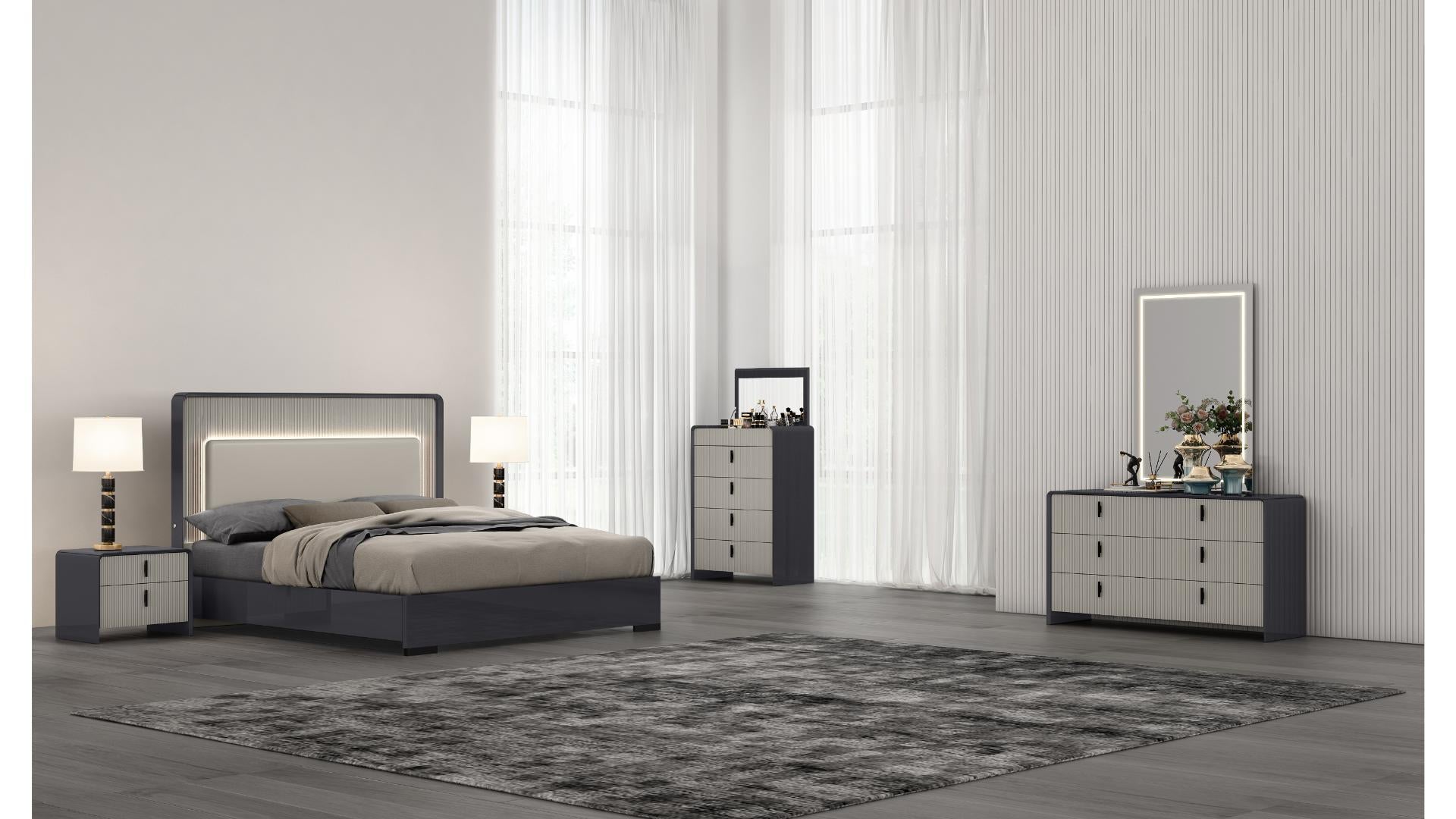 grey bedroom set