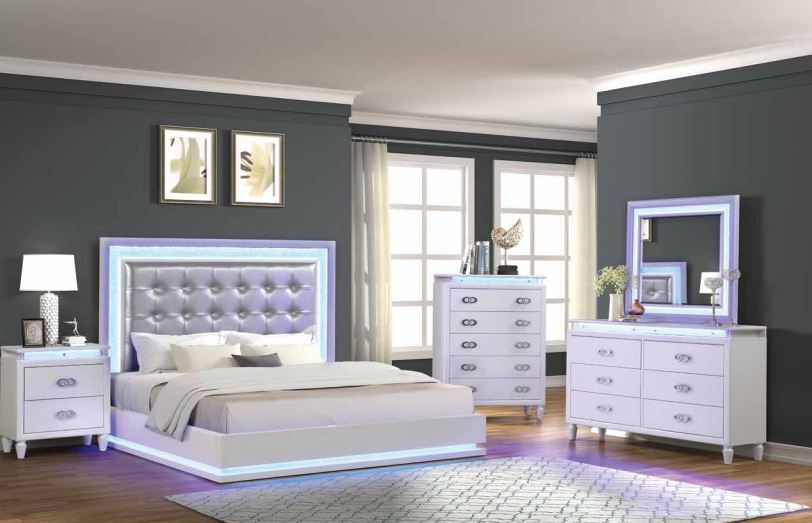 white bedroom set