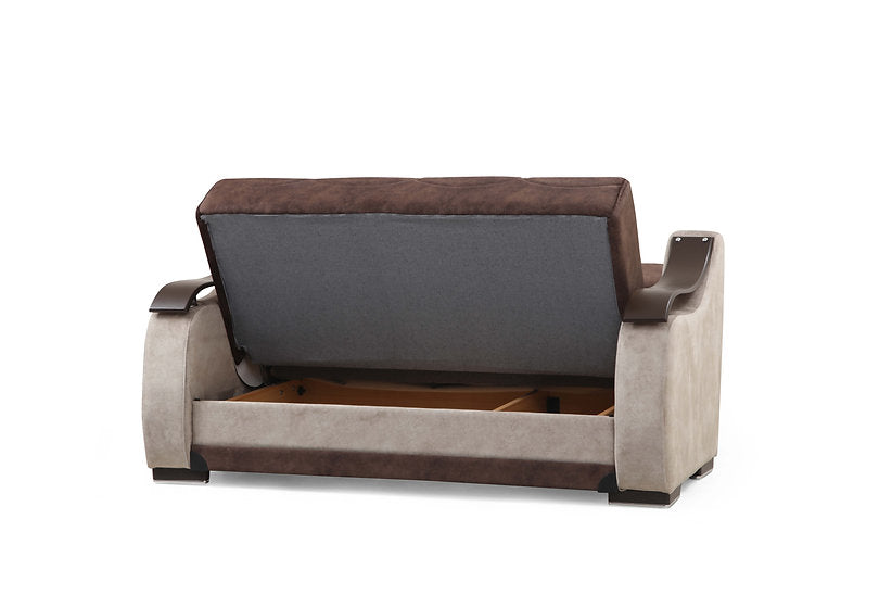 brown fabric sofa set