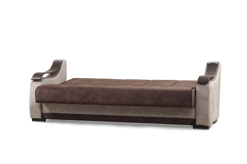 brown fabric sofa set