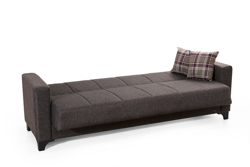 dark grey fabric sofa set