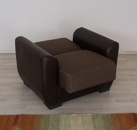 brown fabric sofa set