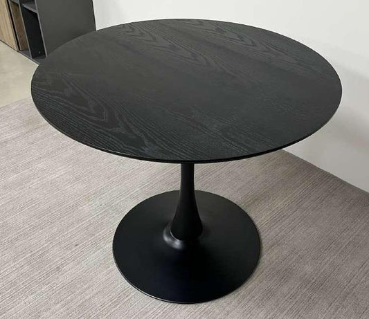 metal base dining table