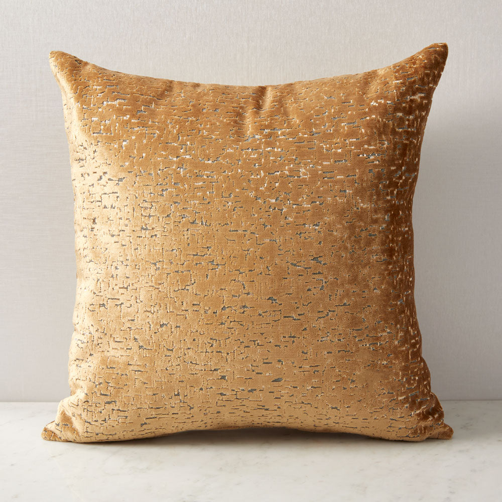 gold pillow