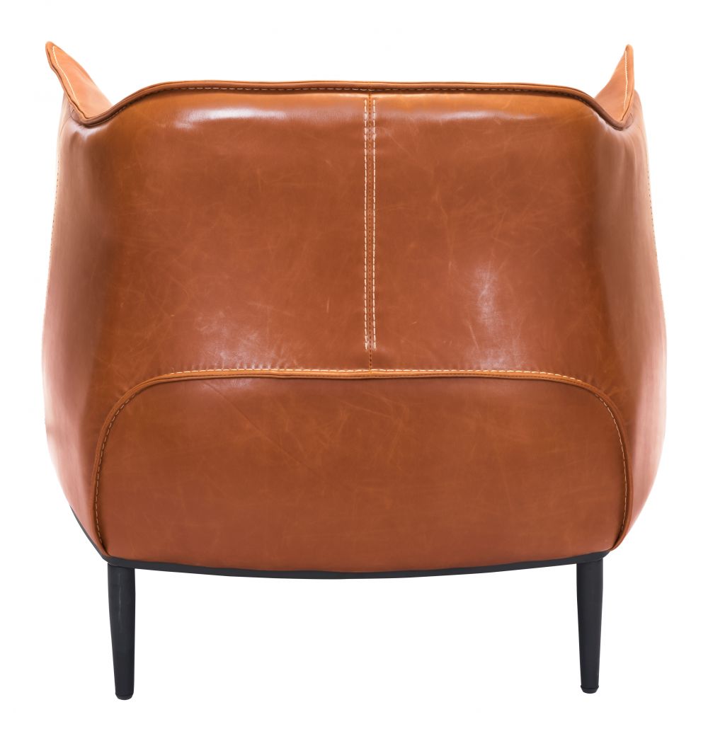 luxury leather accent chair