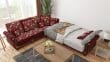 burgundy convert bed