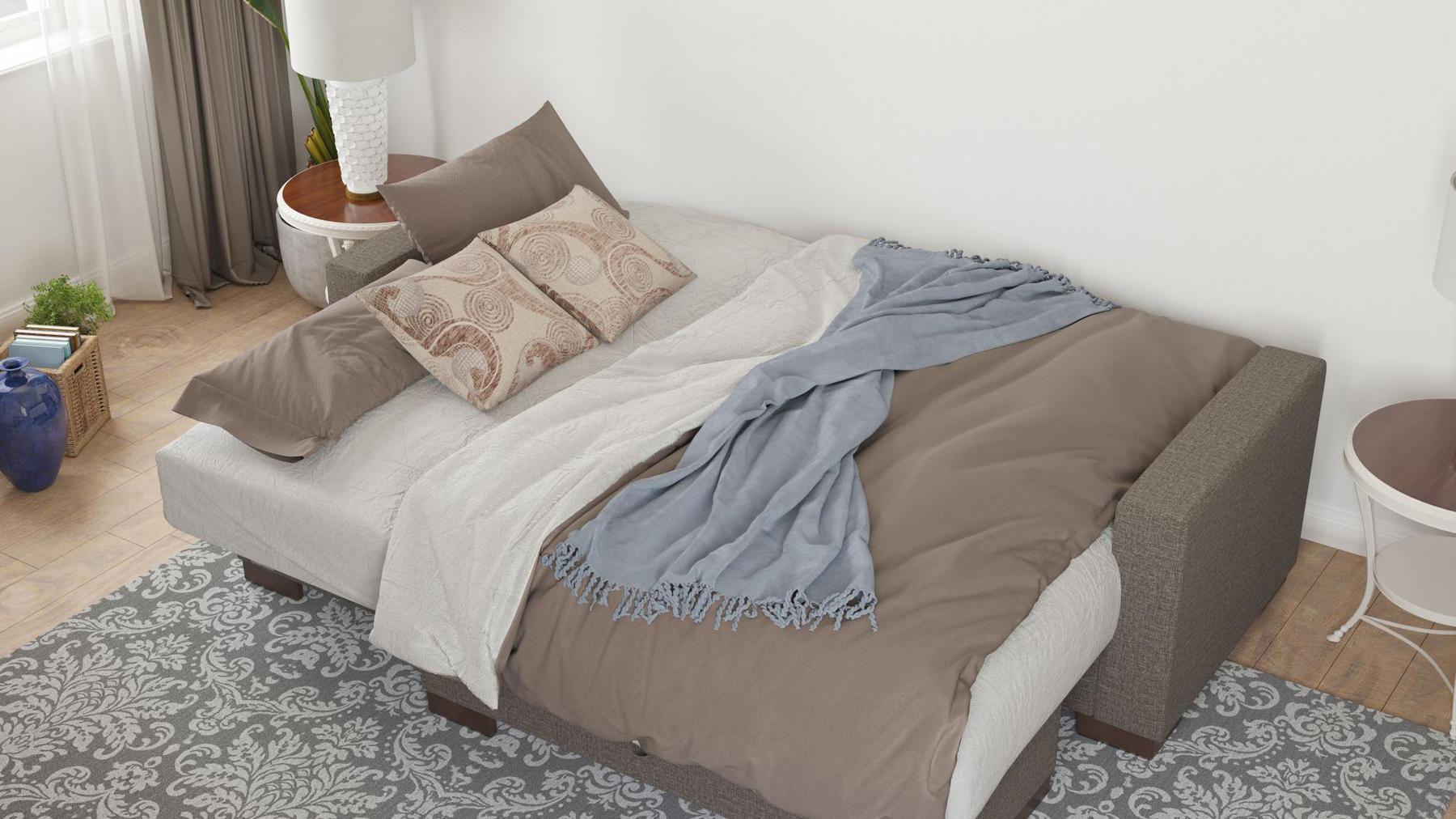 blue convert bed