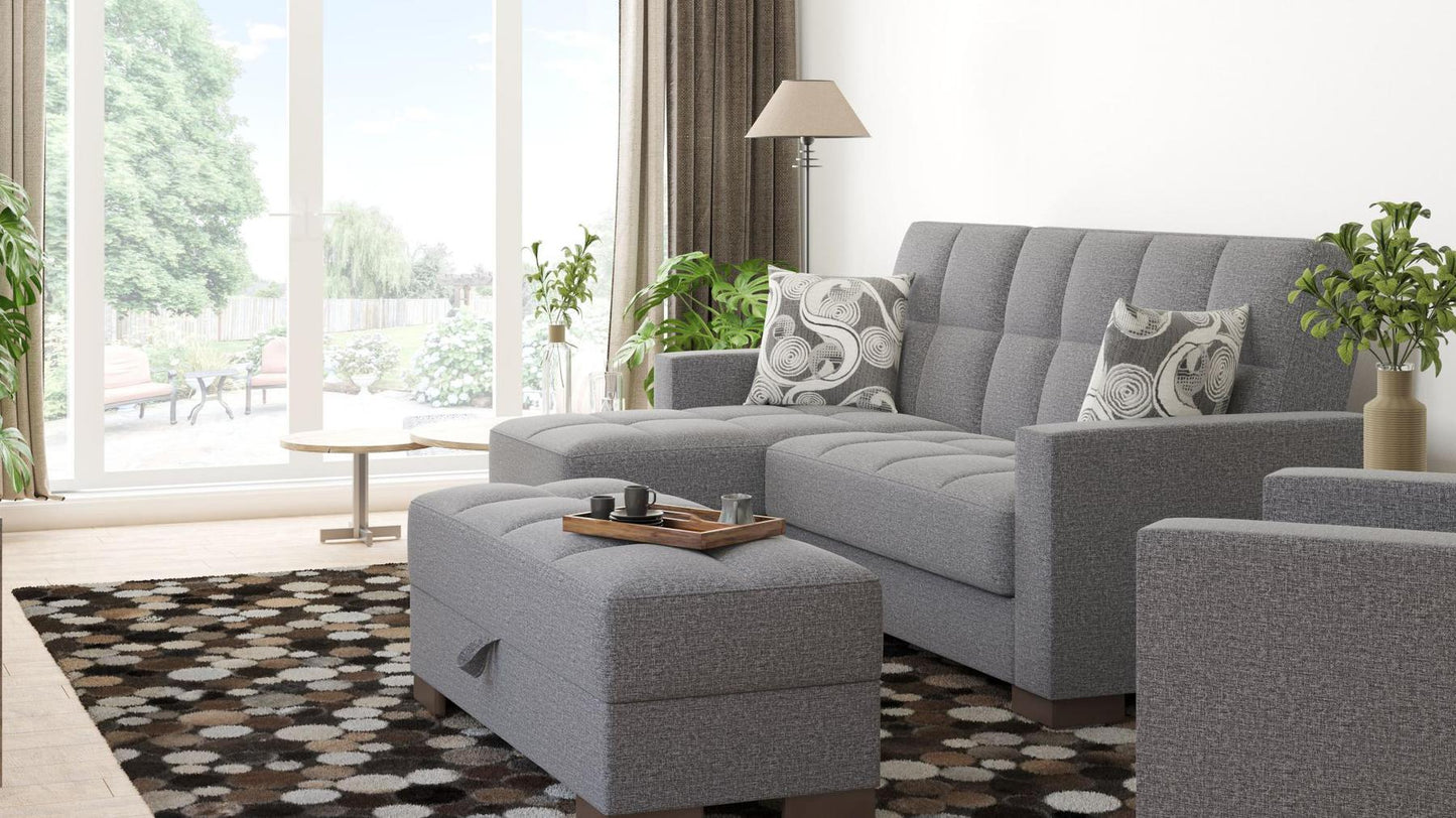 grey sofa sectional