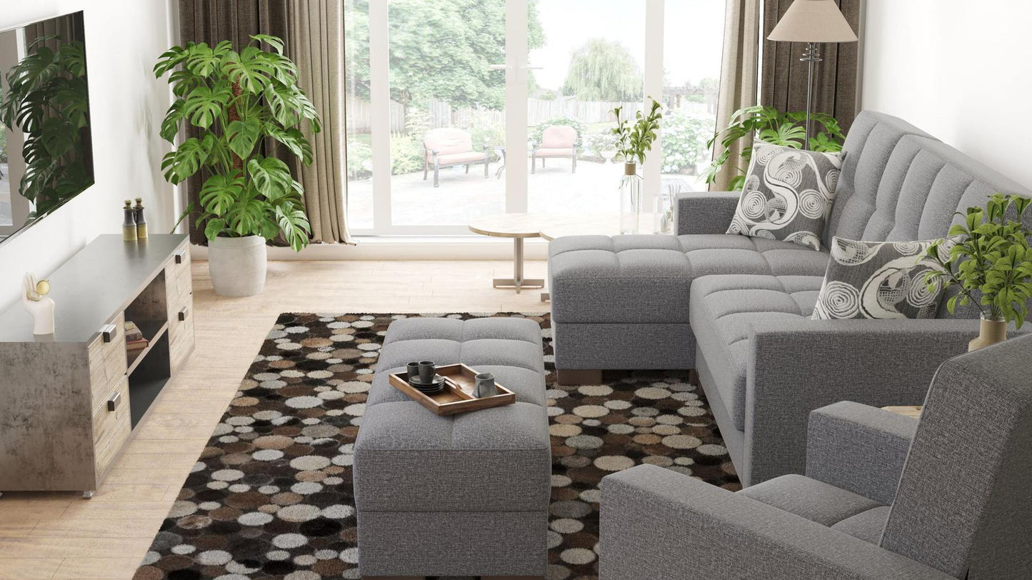 grey sofa sectional