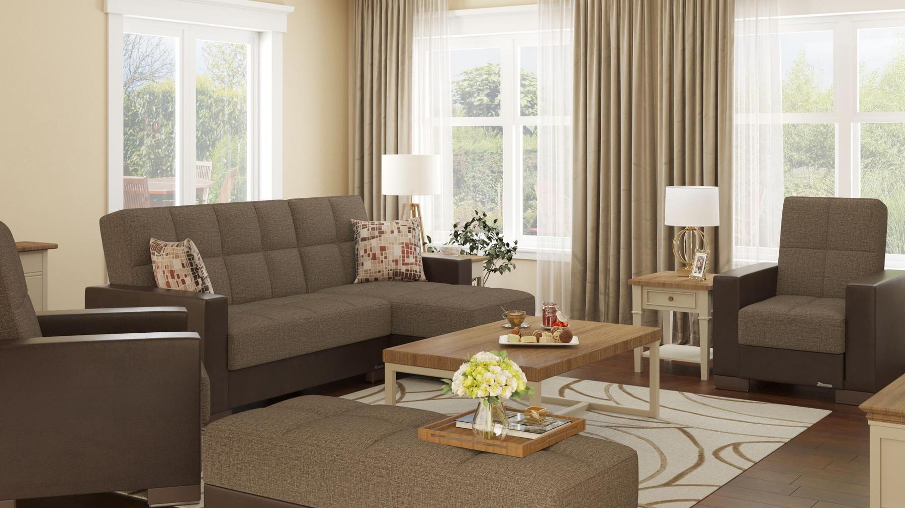 grey sectional