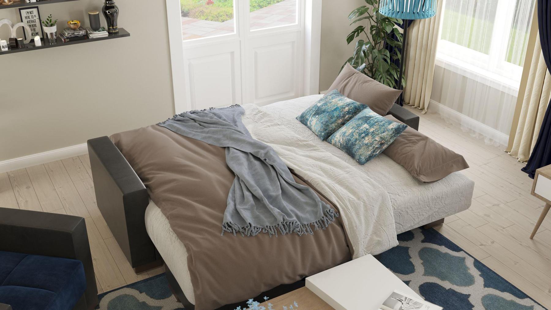 blue convert bed