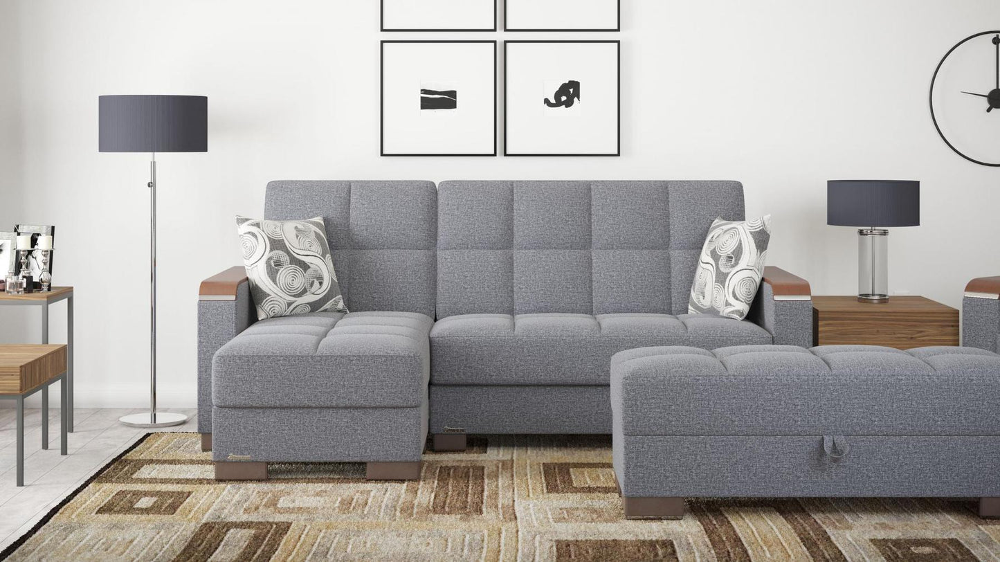 grey sofa sectional