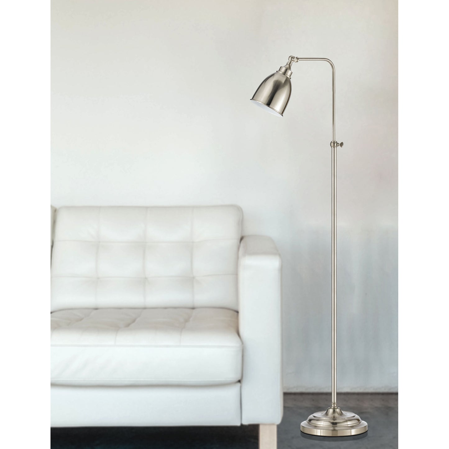 silver floor lamps