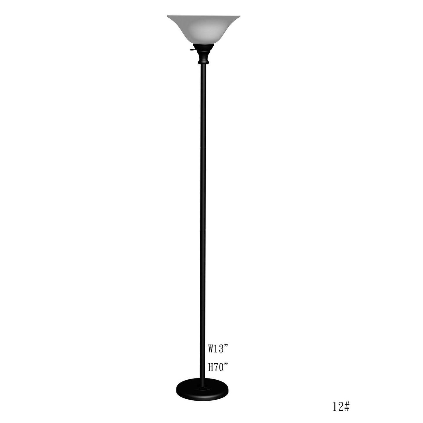 black floor lamps