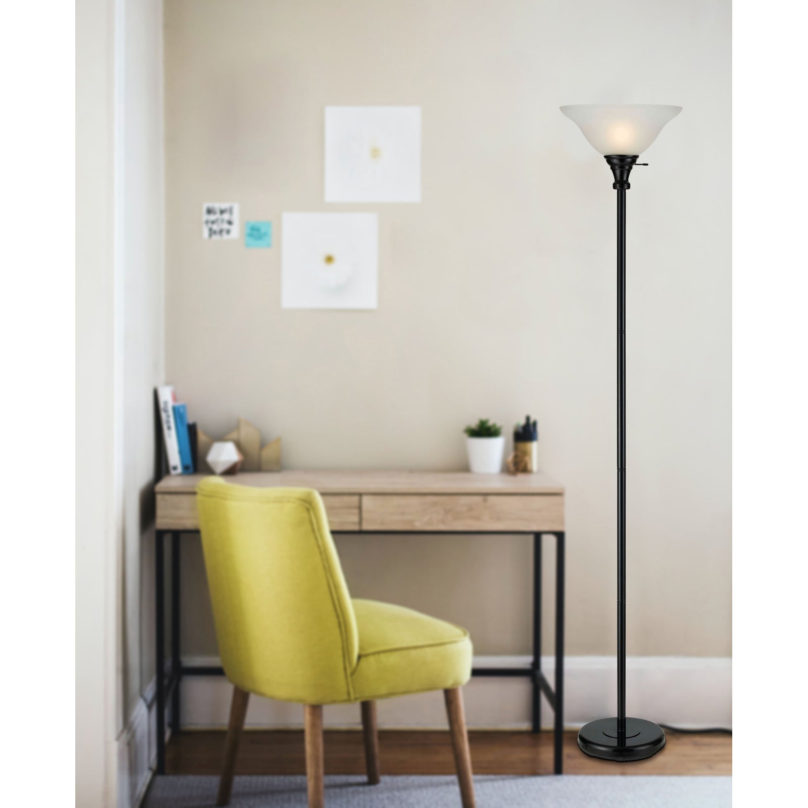 black floor lamps