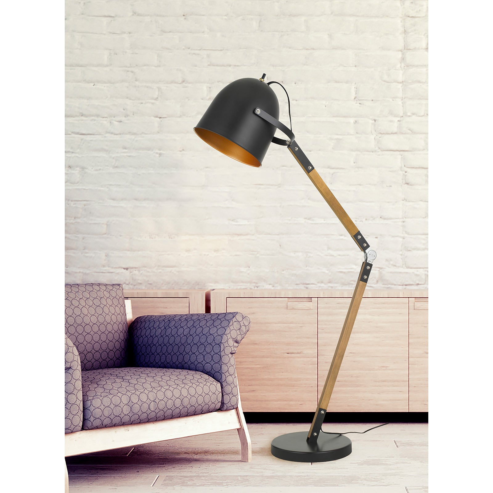 metal floor lamps