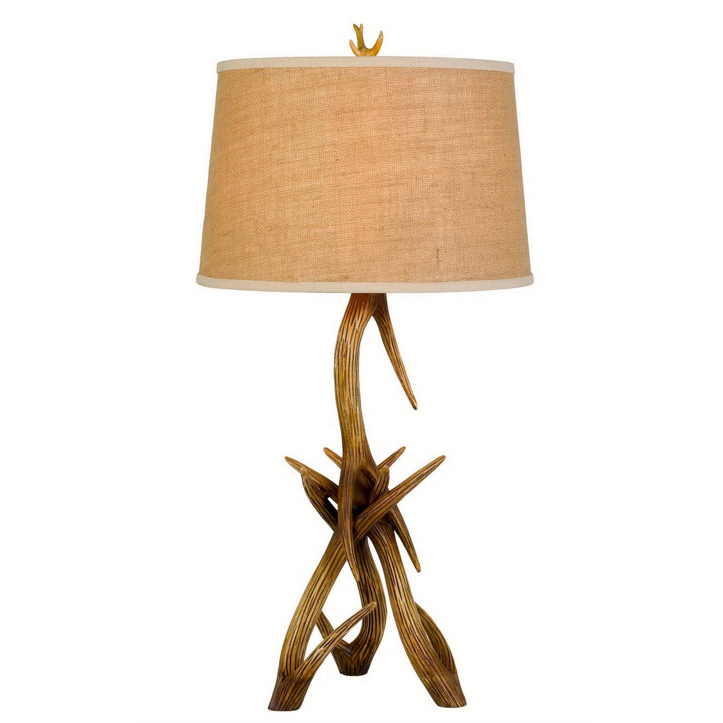 brown table lamp