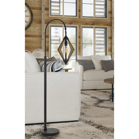 wood floor lamps
