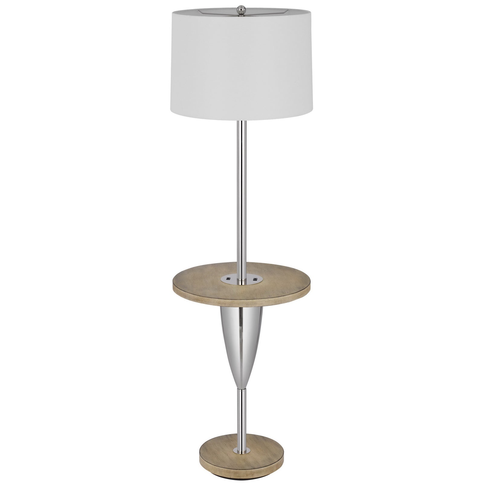 silver floor lamps