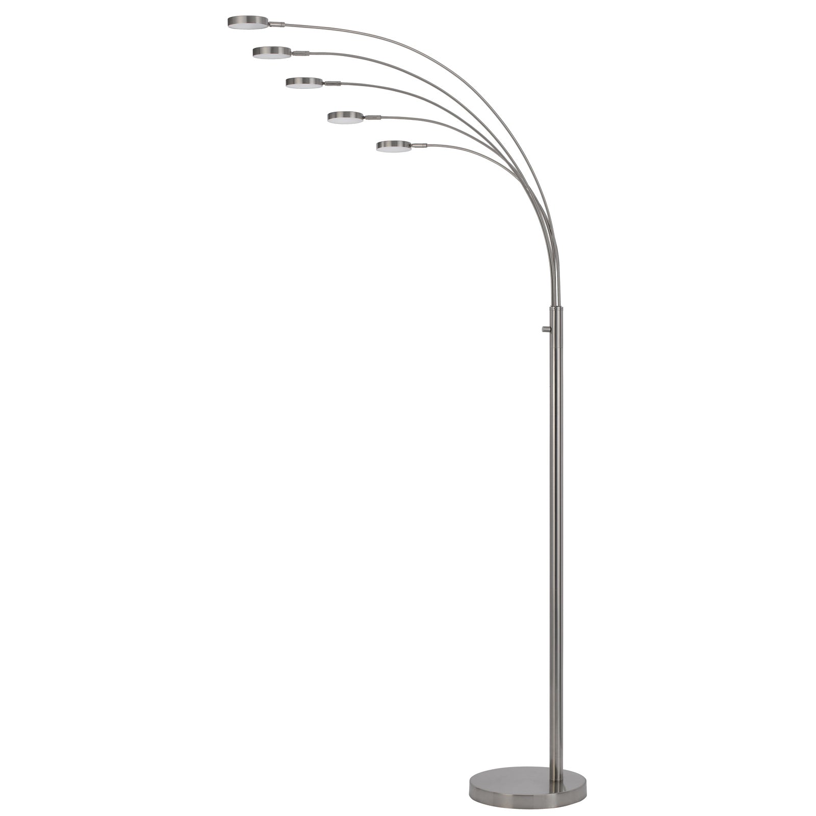 silver floor lamps