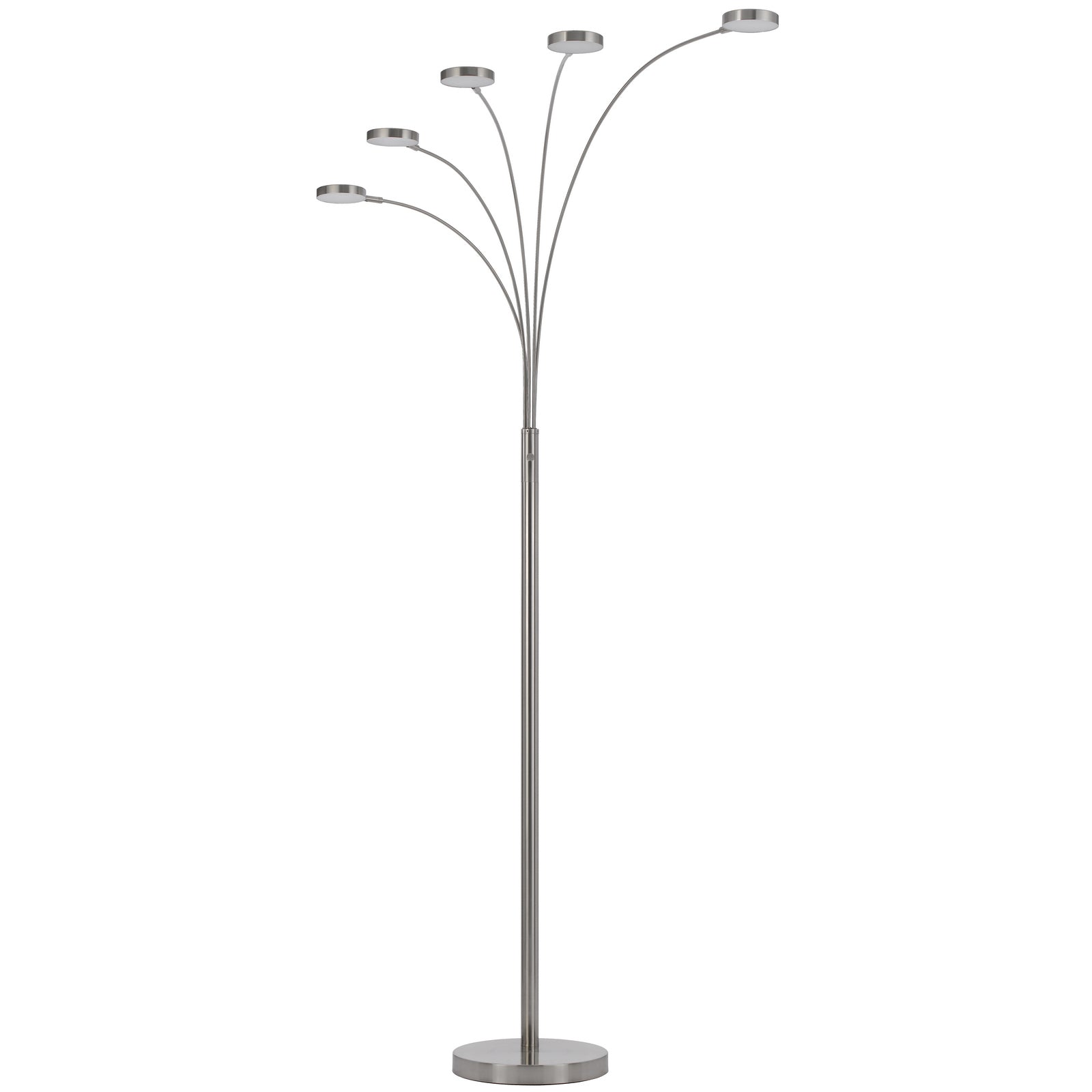 silver floor lamps