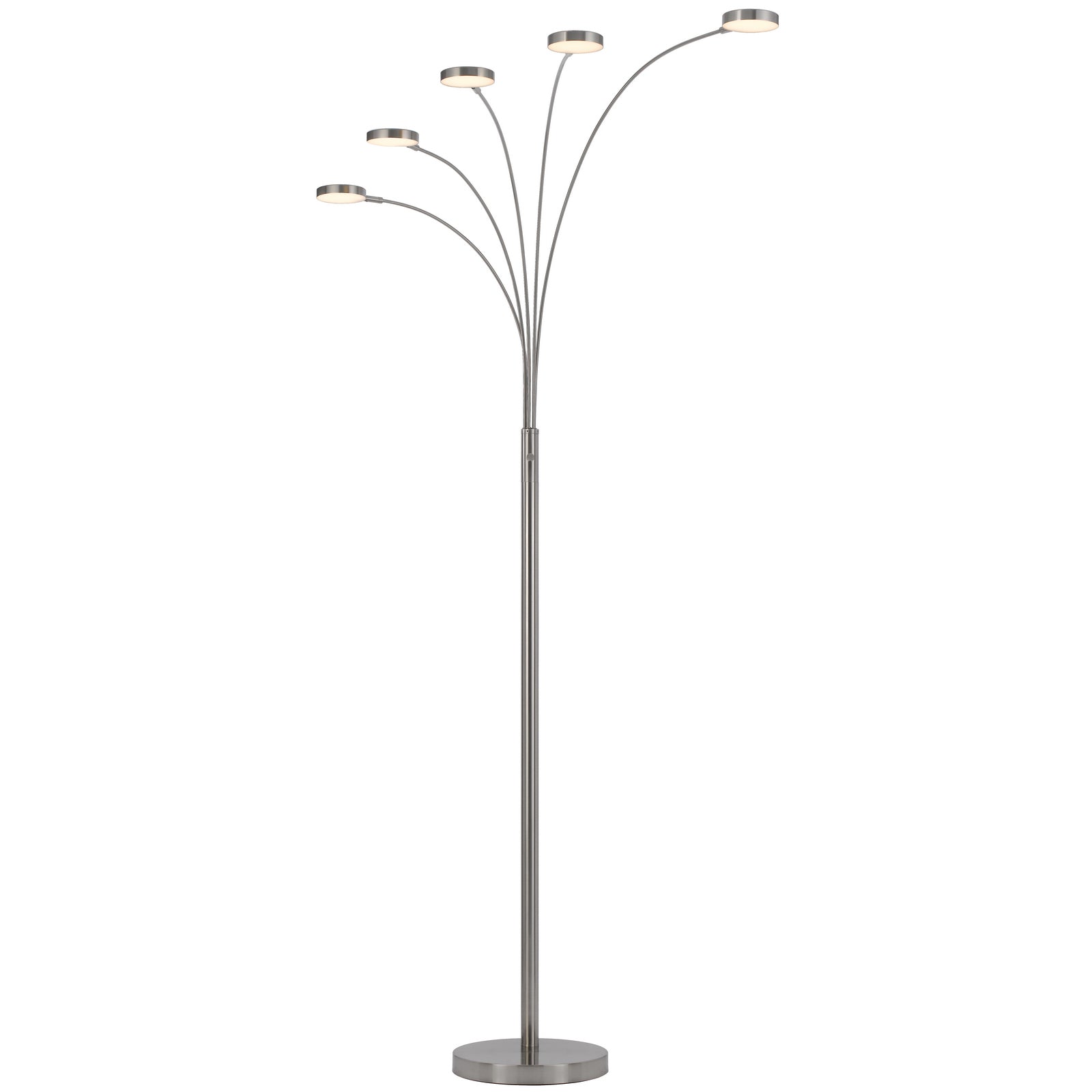 silver floor lamps